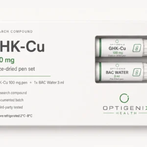 GHK-Cu 100mg freeze-dried pen set packaging